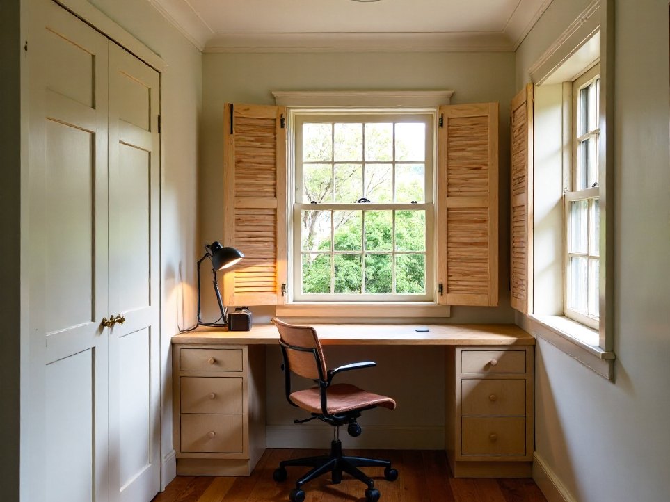 A single finished room solved end to end