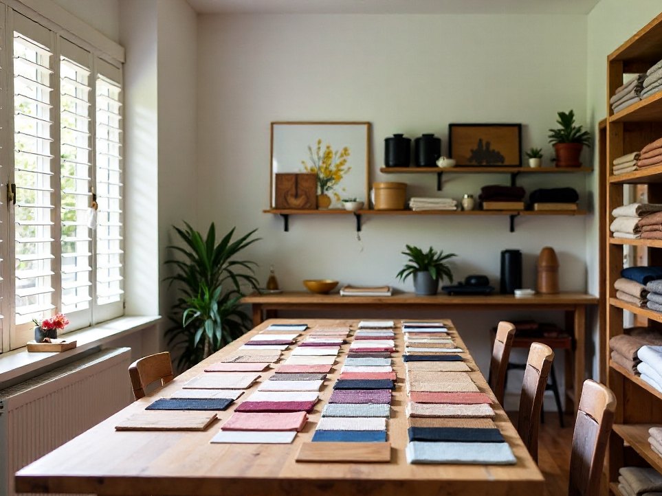 The interior of the Fell & Co. design studio