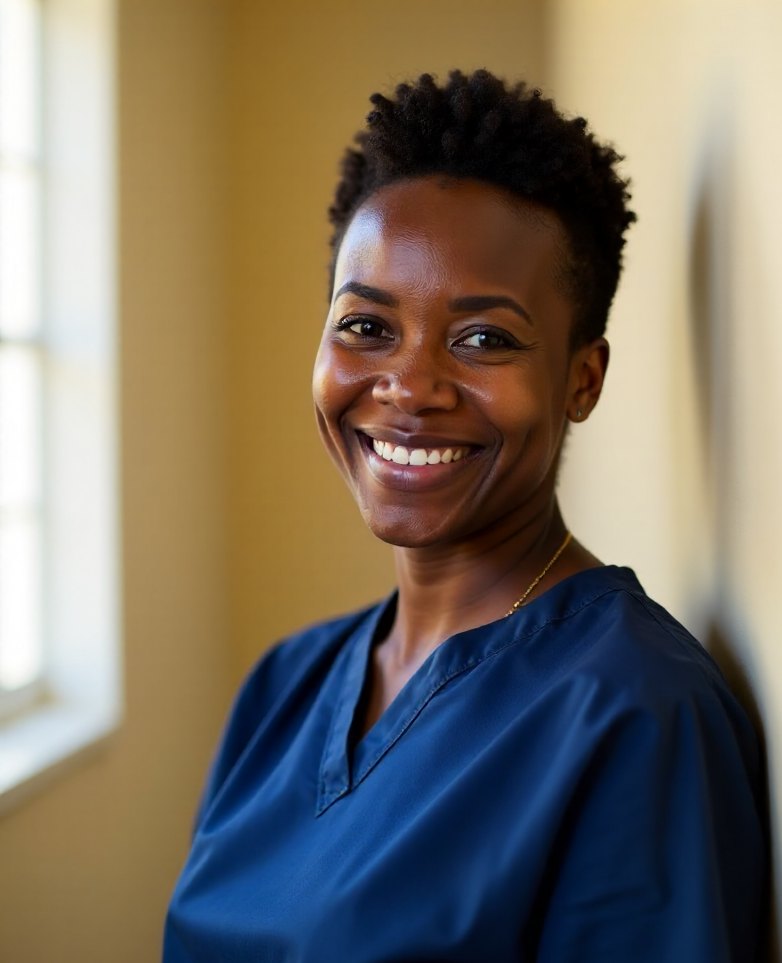 Bea Okafor, dental hygienist